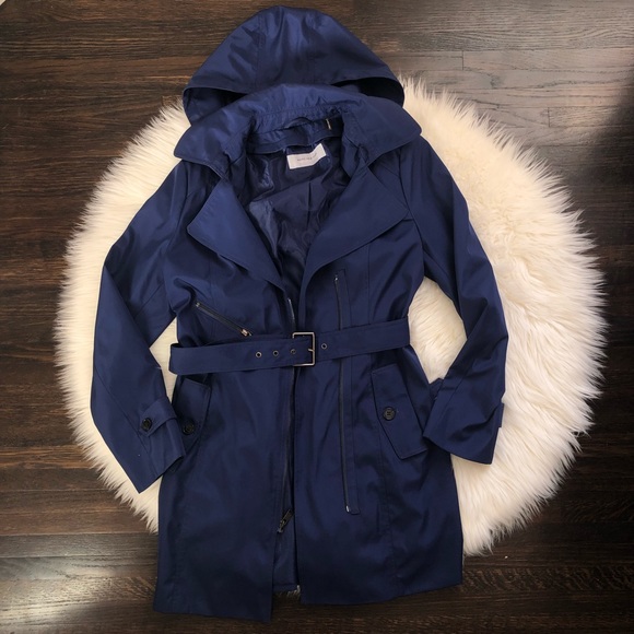 Marc NY Andrew Marc Belted Trench Coat - Picture 3 of 6